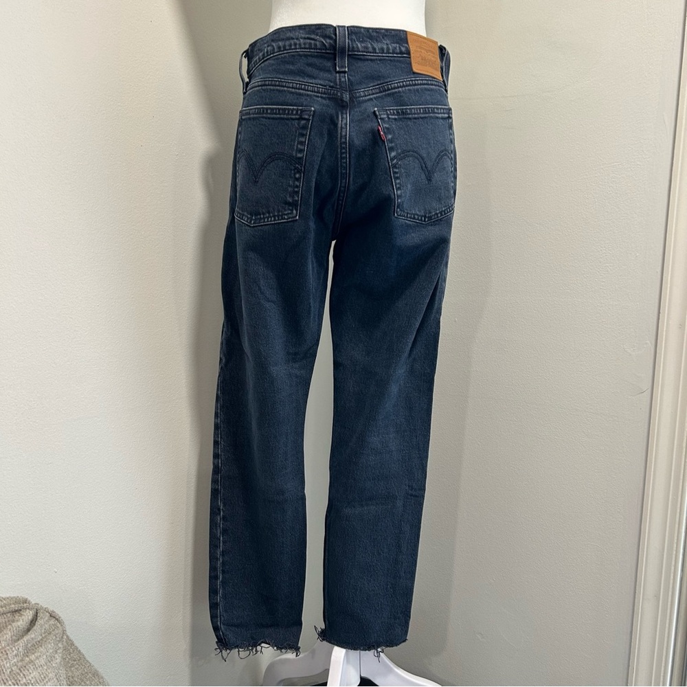 Levi's Frayed Hem Jeans